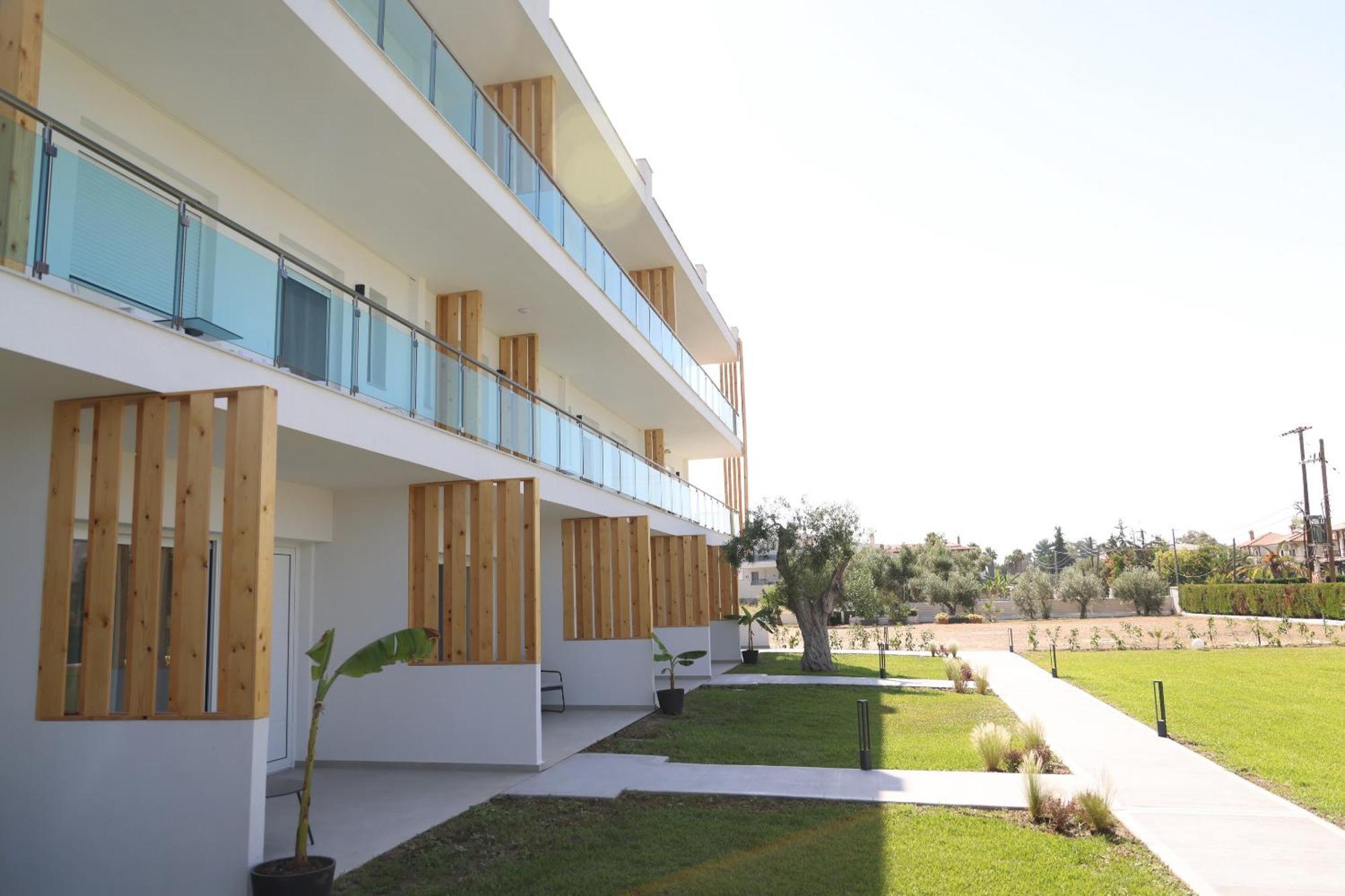Asterias Premium Holiday Apartments Pefkochori Exterior foto