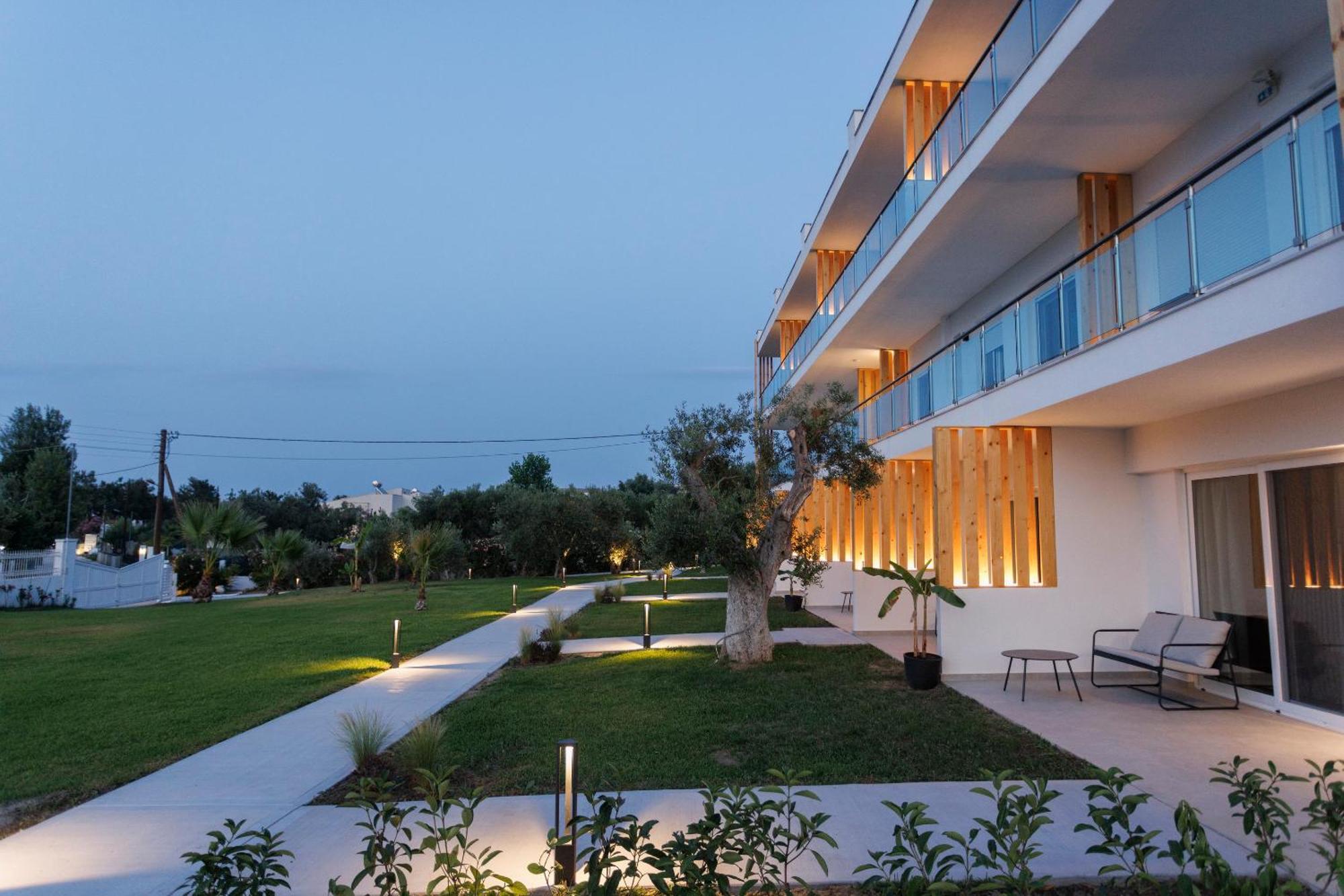 Asterias Premium Holiday Apartments Pefkochori Exterior foto
