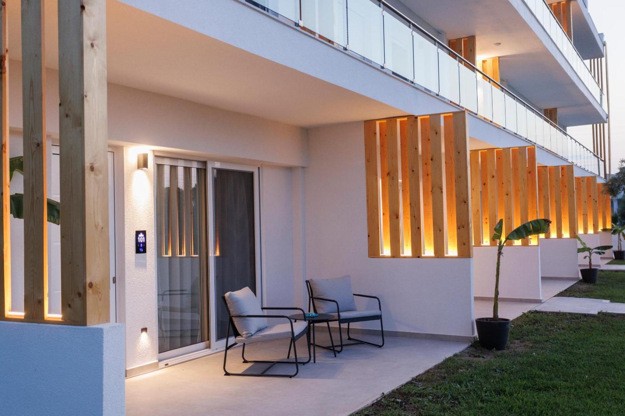 Asterias Premium Holiday Apartments Pefkochori Exterior foto