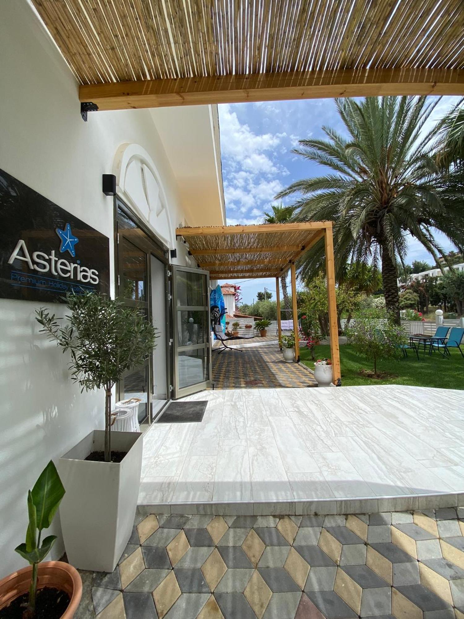 Asterias Premium Holiday Apartments Pefkochori Exterior foto