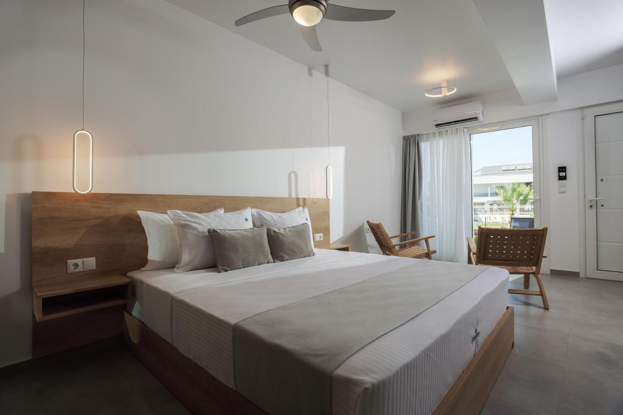 Asterias Premium Holiday Apartments Pefkochori Exterior foto