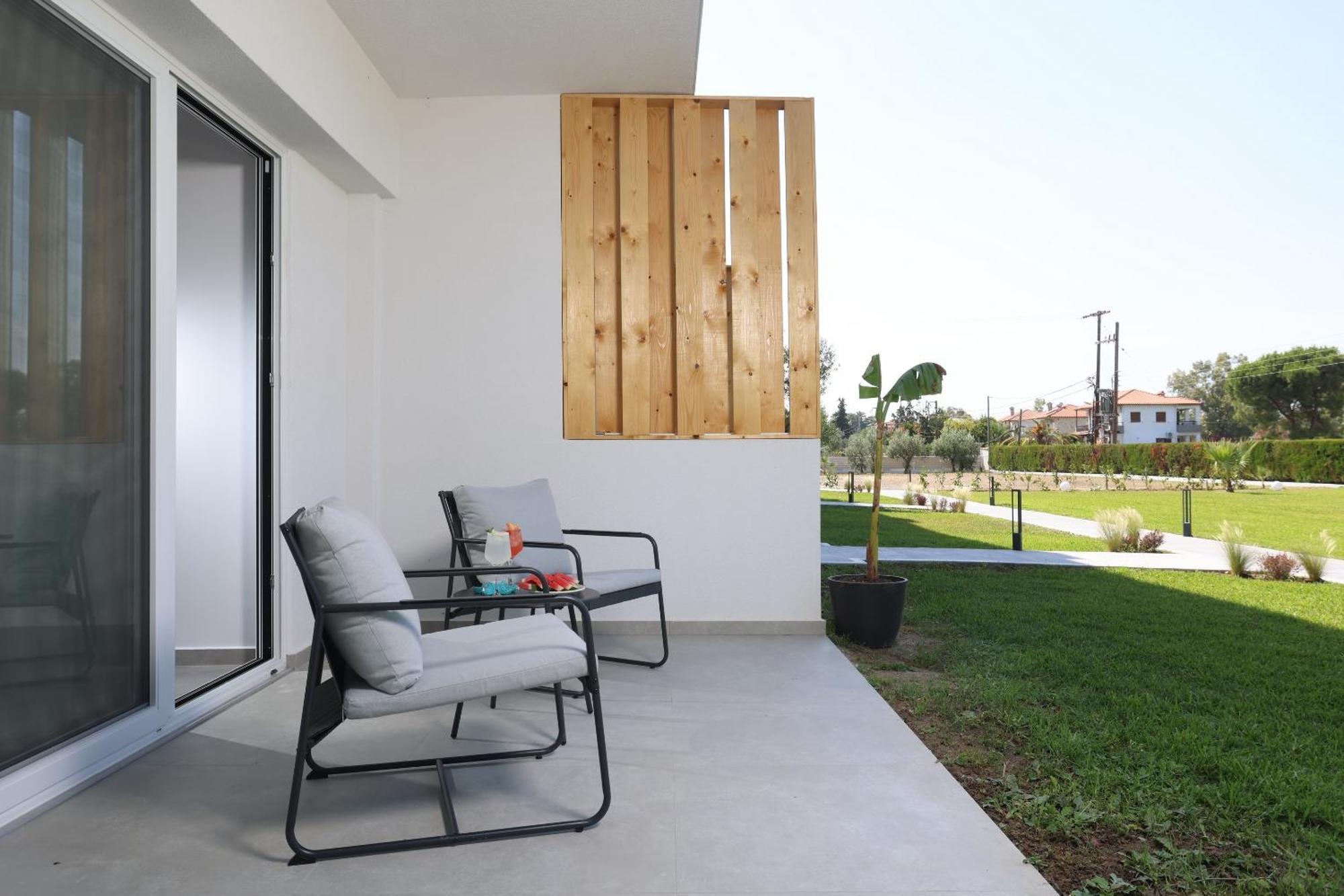 Asterias Premium Holiday Apartments Pefkochori Exterior foto